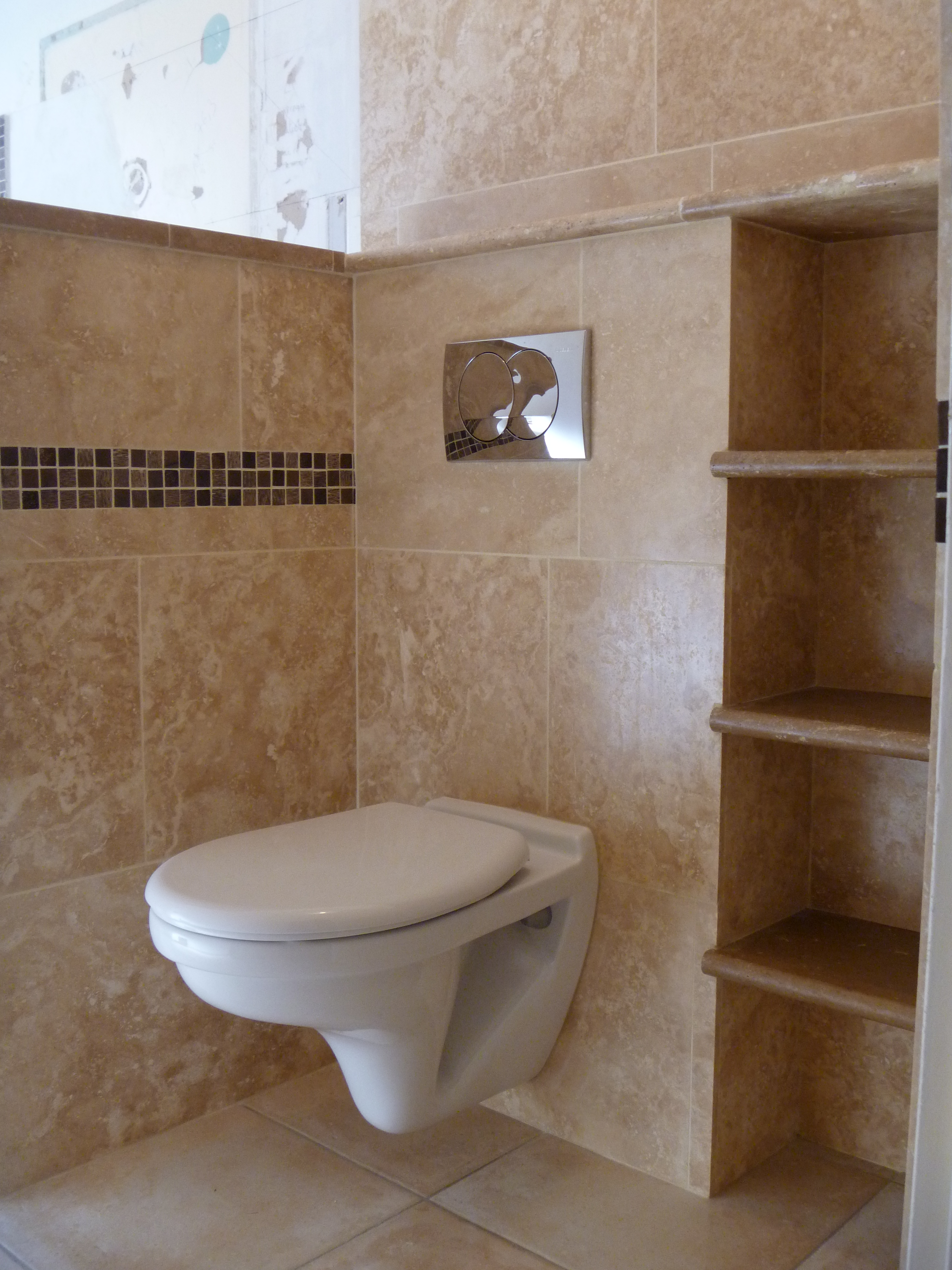 Salle de bain marbre travertin: p produits .jpg. mosaique ...